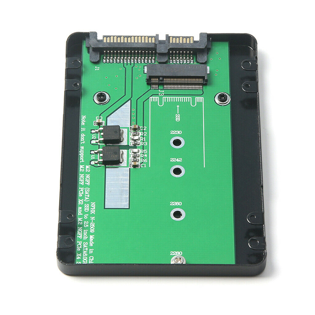 sata protocol ngff m.2 to 2.5 inch sata interface 7mm aluminum alloy hdd case