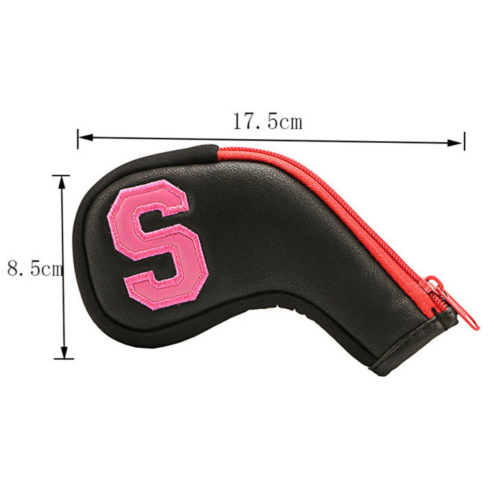 Golf Club Iron Head Covers Headcover Thick Synthetic Leather Set Protector