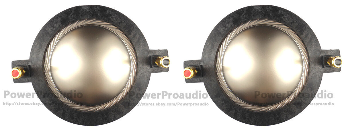 2PCS Replacement Diaphragm For Yorkville DE750, TX4, TX8, 7403 Nexo PS15 16ohm