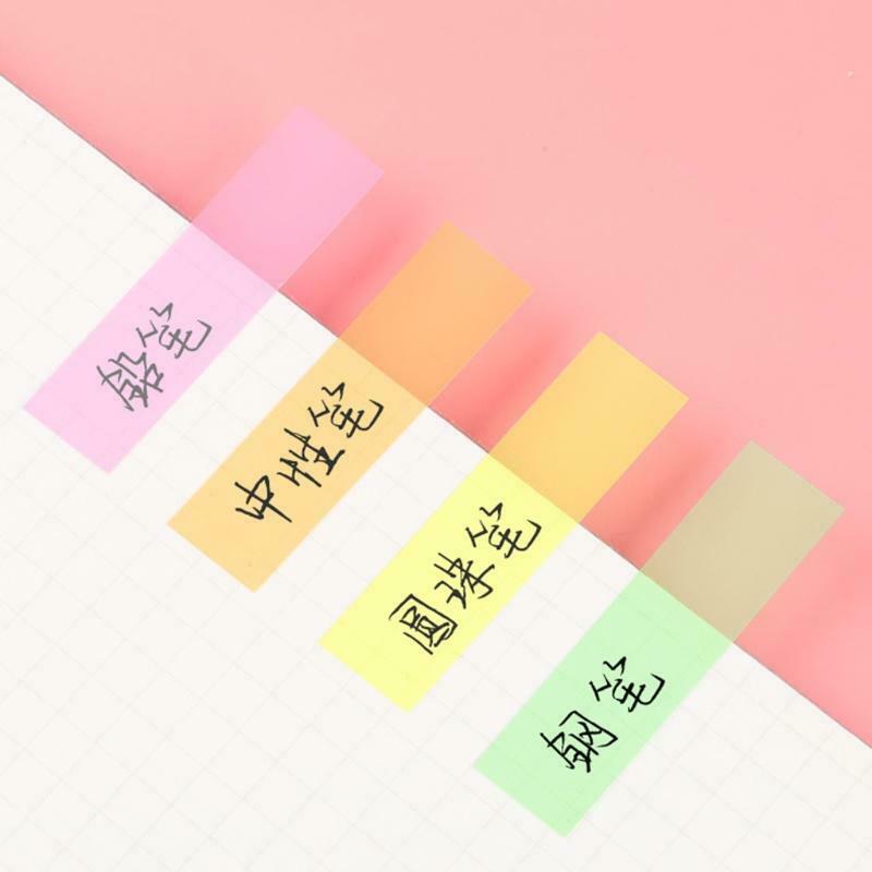 Note Paper Easy to Write Strong Self-stick Notes Paper Memo Pad Sets for School