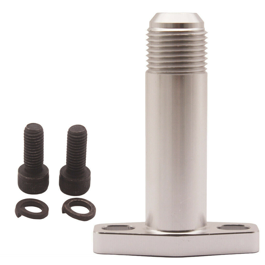Billet Turbo Oil Drain Return Flang 10AN Garrett Ball Bearing GT28 GT30 GT35