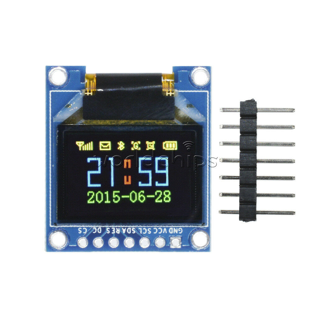 SSD1331 0.95 Inch 7Pin Full Color 65K Color  SPI OLED Display Module For Arduino