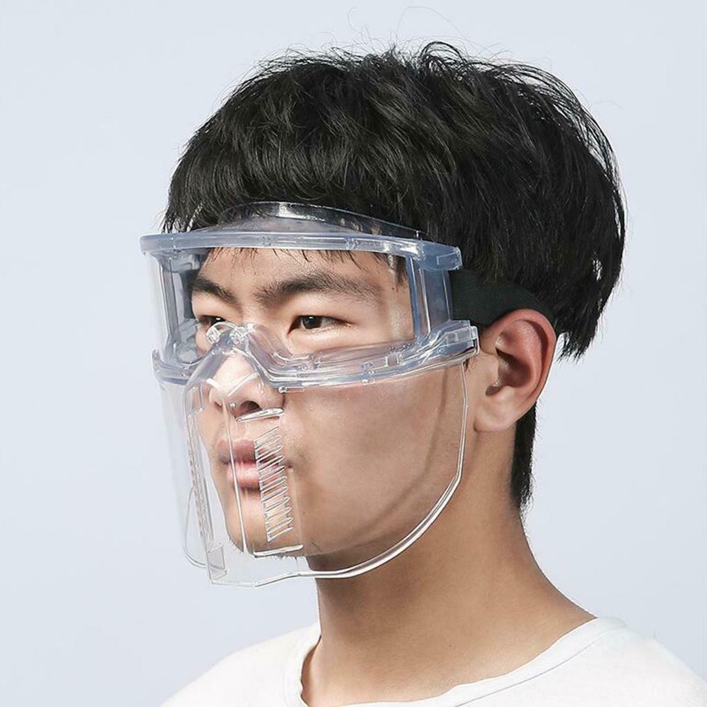 Splash Proof Goggles Safety Dust Face Shield Metal Casting Separable Design