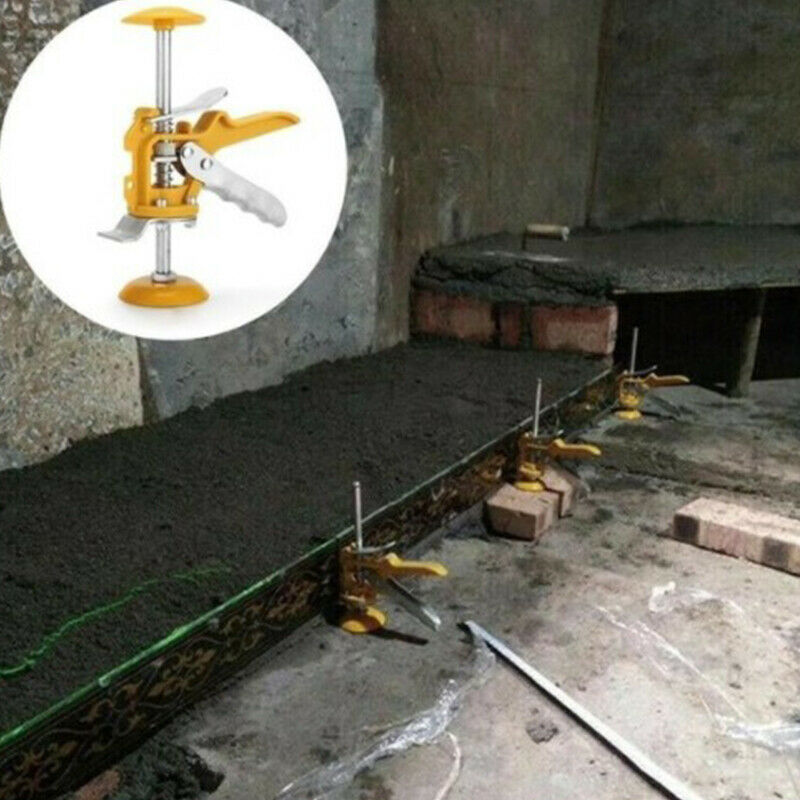 2Pcs Tile Leveling System Leveler Wall Tile Paving Locator Tool Clip Floor InsE8