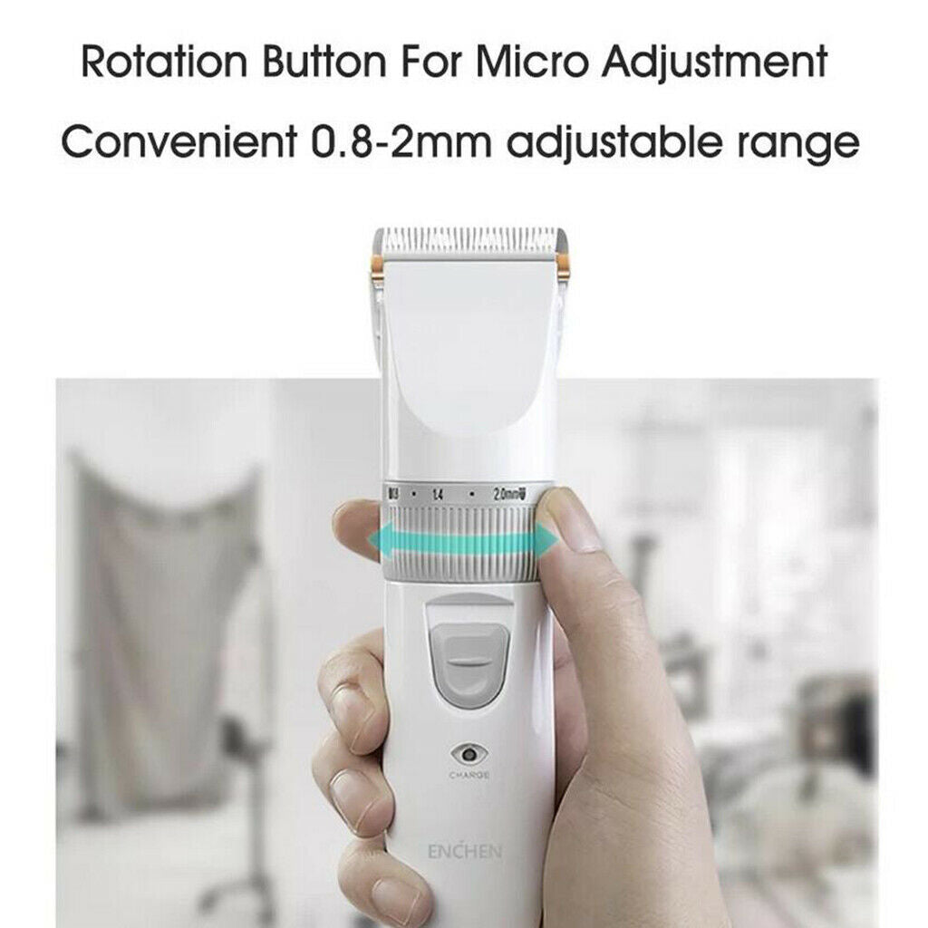 Kid's Male Electric Hair Clipper Machine & Accessories Set Rechargeable