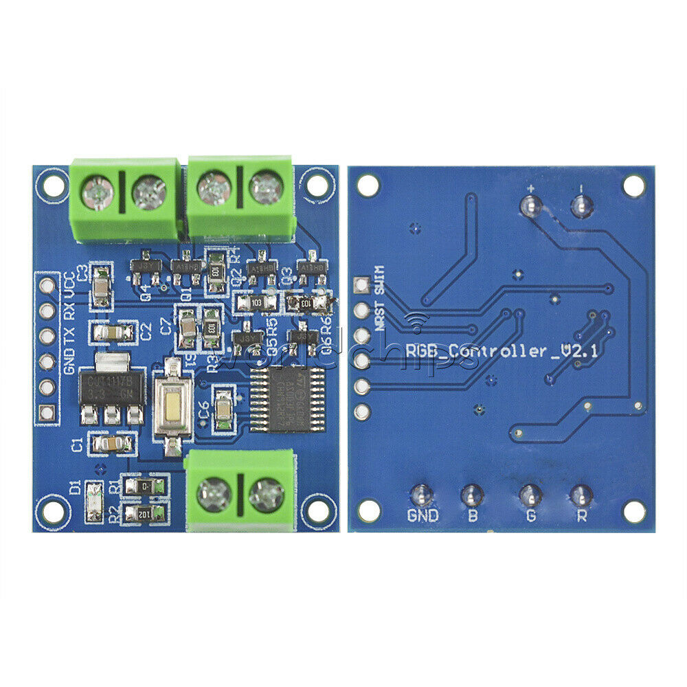3.3-5V Three Way RGB LED Strip Driver Module MOSFET Shield for Arduino STM32 AVR
