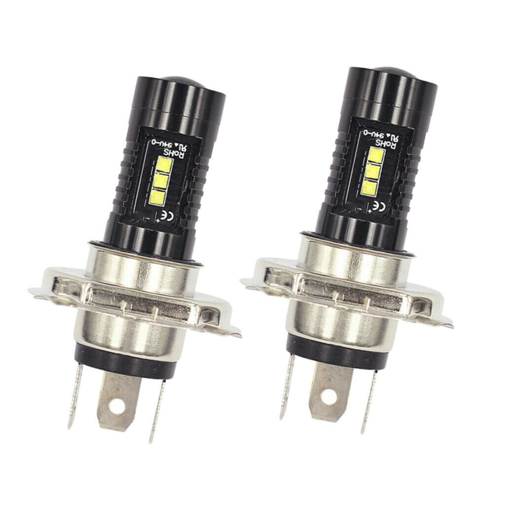 Mini Super Bright DC9-30V 3Side Vehicle Front Foglight DRL Headlight H4 New