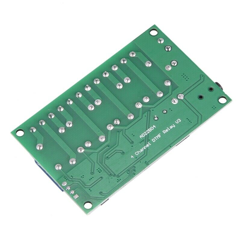 AD22B04 4 CH DTMF MT8870 Audio Decoder Smart Home Relay Controller Voice PhoneY8