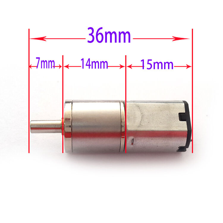 GA12 DC 3V 160RPM 3mm Dia Shaft Cylinder Electric Geared Speed Reducer Motor