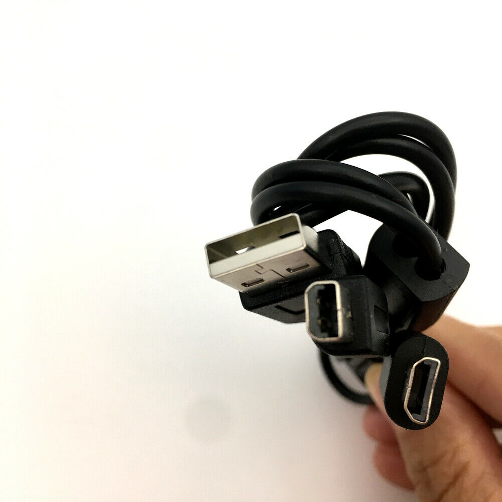 2 IN 1 USB Data Charger Power Charging Cable For Nintendo NDSL DS Lite DSI 3DS