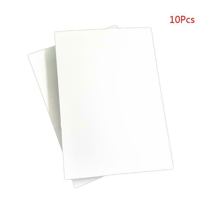 Pack of 10 Sheet Self Adhesive Photo Paper A4 Size for Personalized Stickers DIY