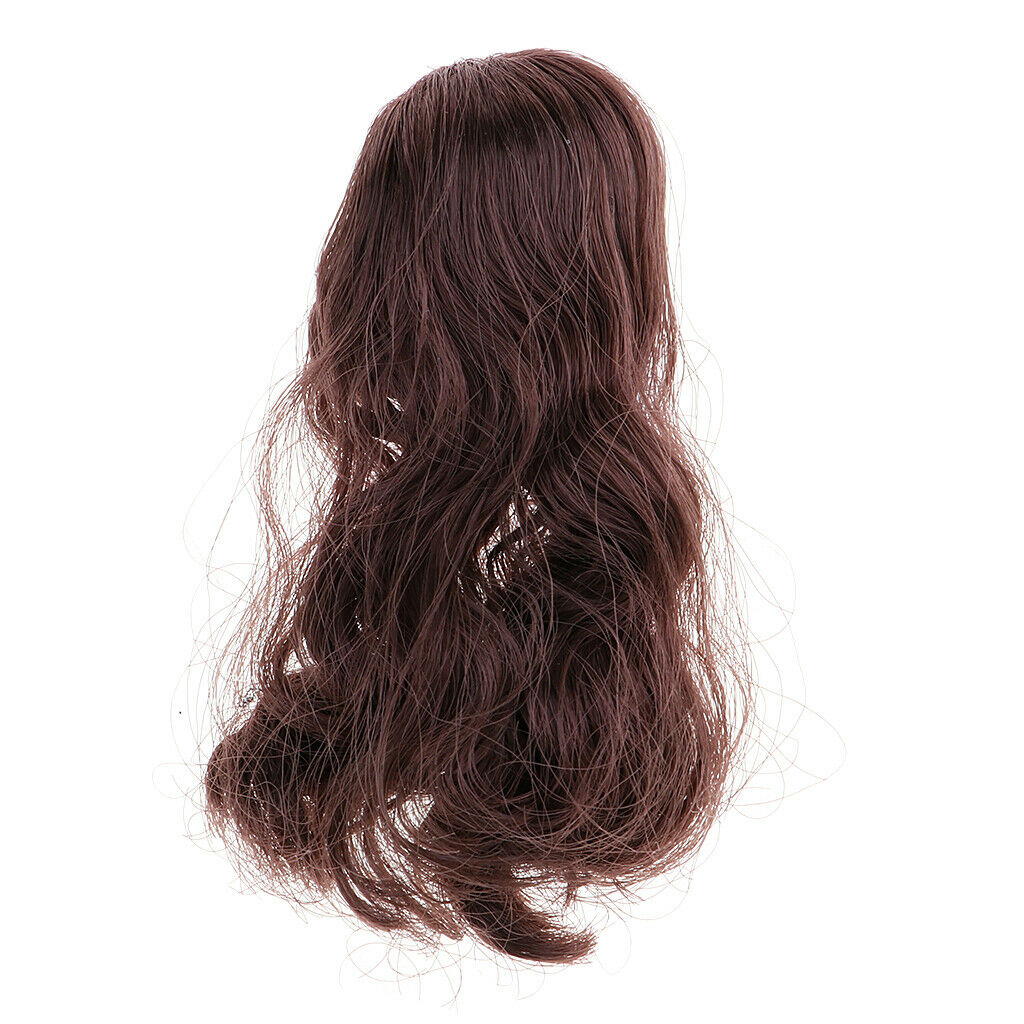 1/6 Scale Female Head Sculpture with Hair for 12'' Phicen Kumik Figures A