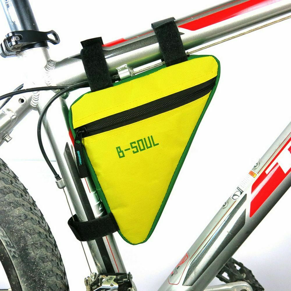 Accessories Triangle Bicycle Bag Bicycle Bags Front Package Bike Beam Pocket