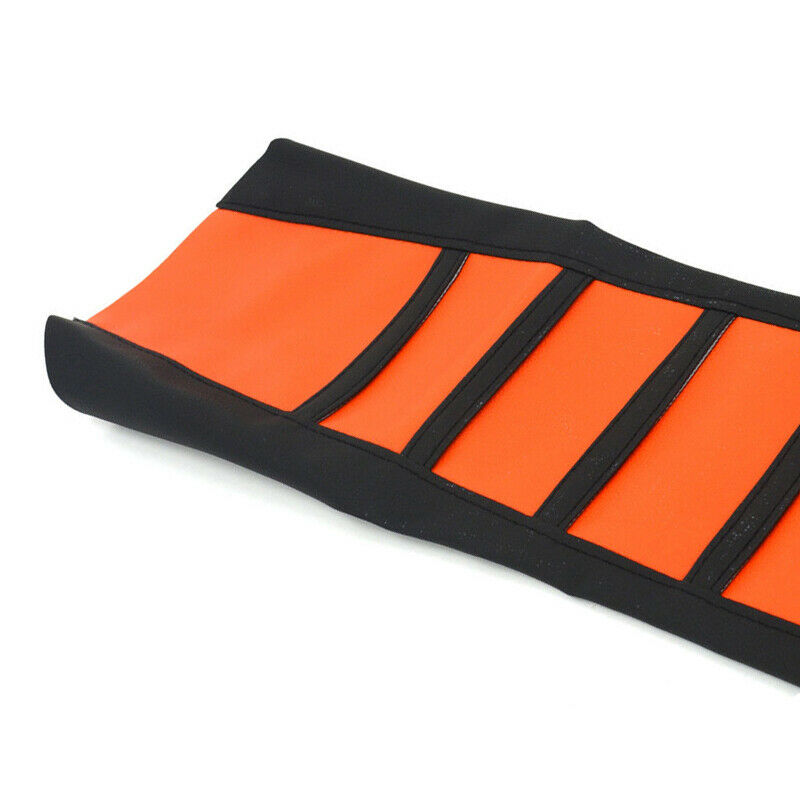 820*480mm ATV Dirt Bike Off-road Motorcycle Seat Cover Orange Soft Rubber Handy
