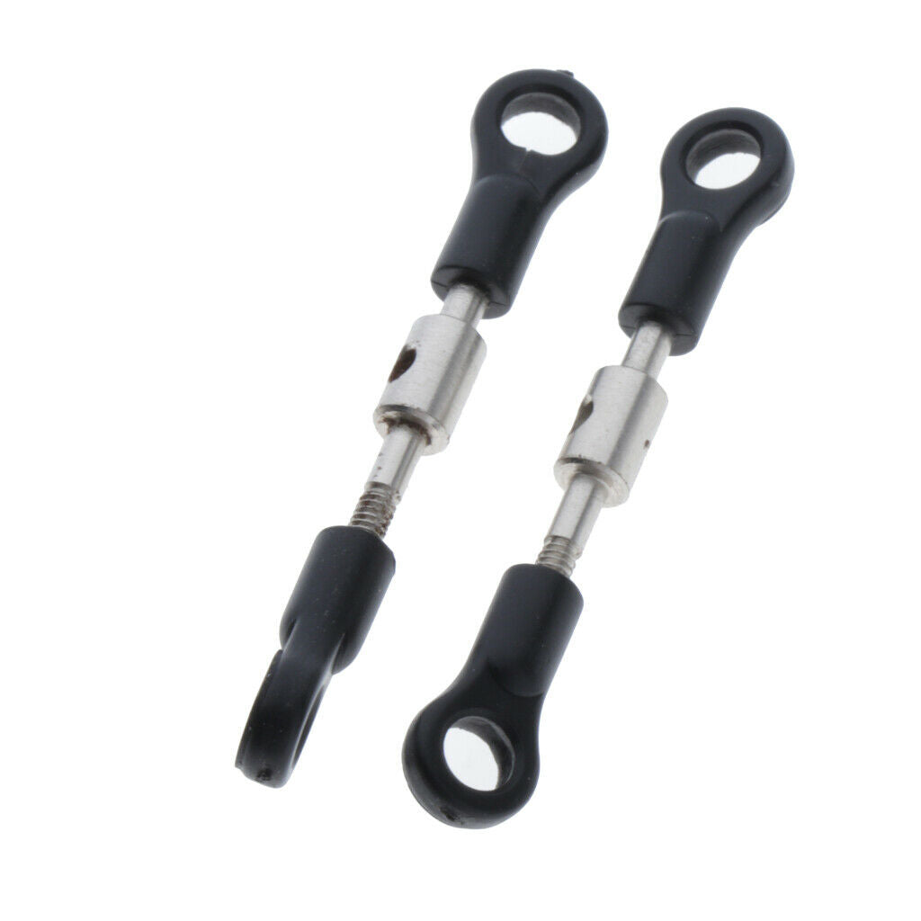 2pcs 1.61''Long Steering Pull Rods Set For RC Car Wltoys 144001 Spare Parts