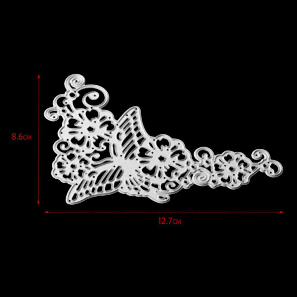 1pc Fly Butterfly Embossing Metal Cutting Dies Stencils For Scrapbooking @