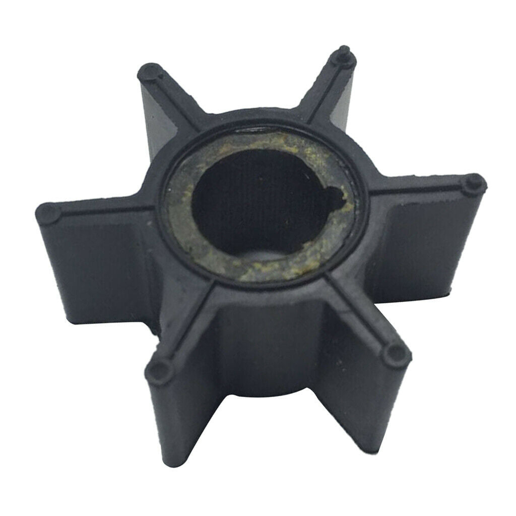 2 Pieces Water Pump Impeller 3B2 65021 1 for Tohatsu / 9.8  8  6  Black