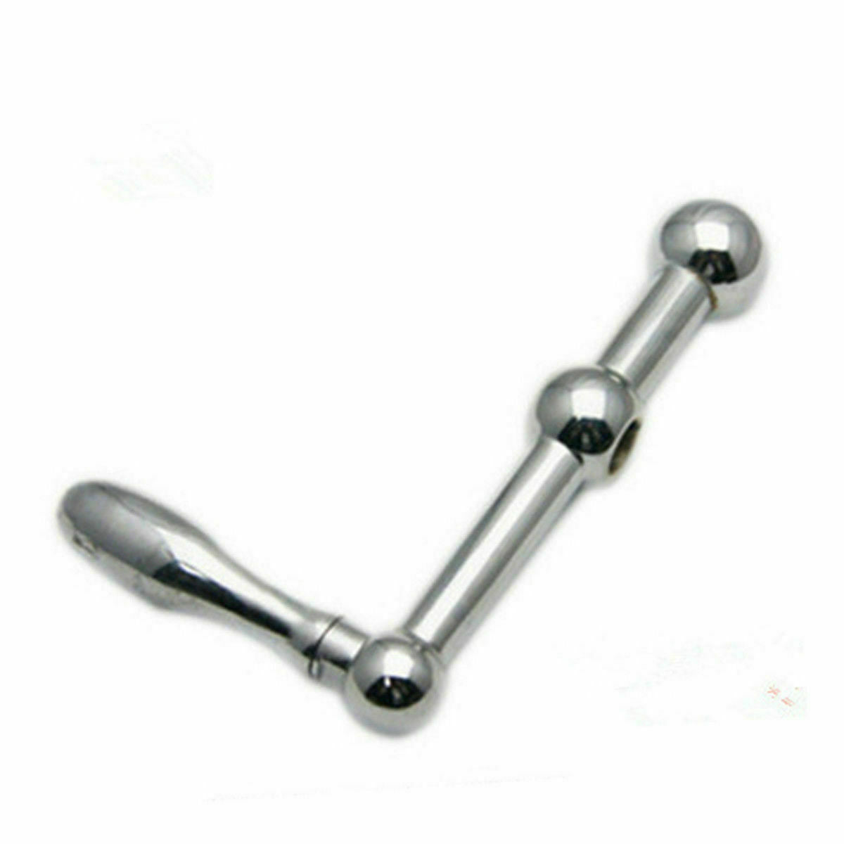 1x Bridgeport Milling Machine Table Three Ball Crank Fxed Handle Mill Tools