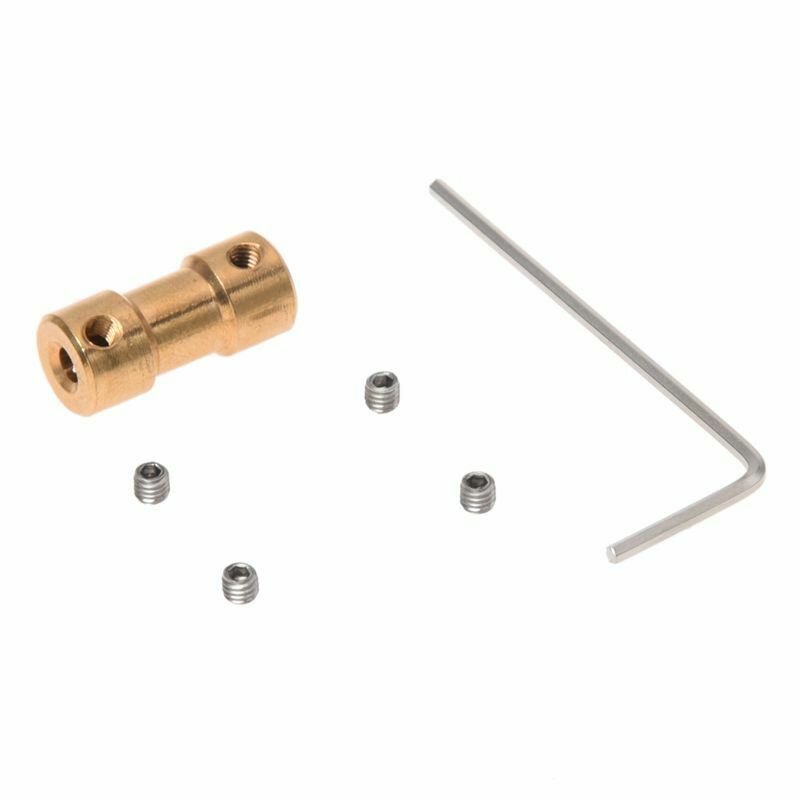 RC Airplane 2mm to 3mm Motor Coupling Connector w L Shape Shaft O7P3