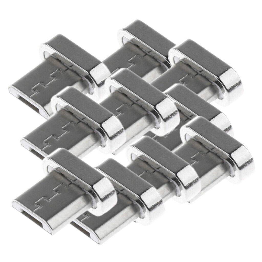 10 pieces micro USB magnetic connector charger connector for