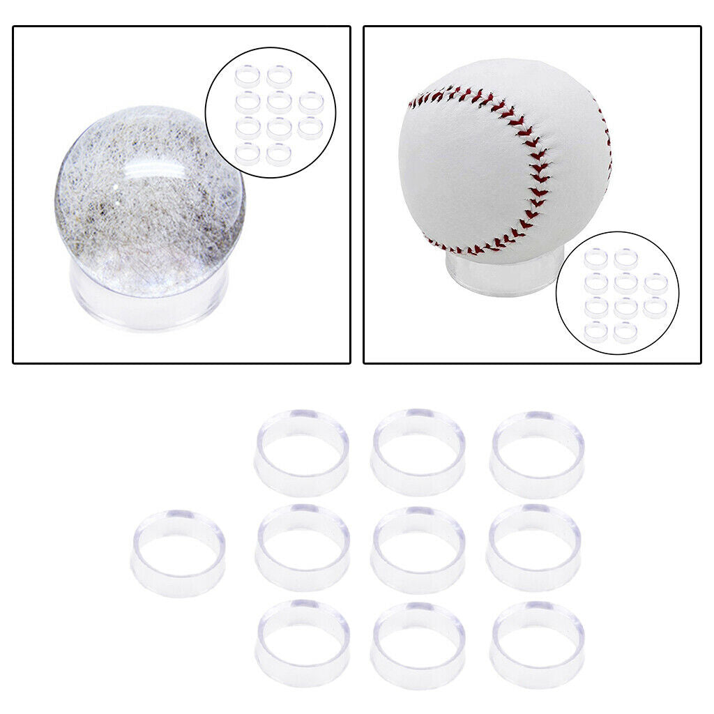 20/Set Display Stand Crystal Ball Glass Stone Sphere Gems Base Support Decor