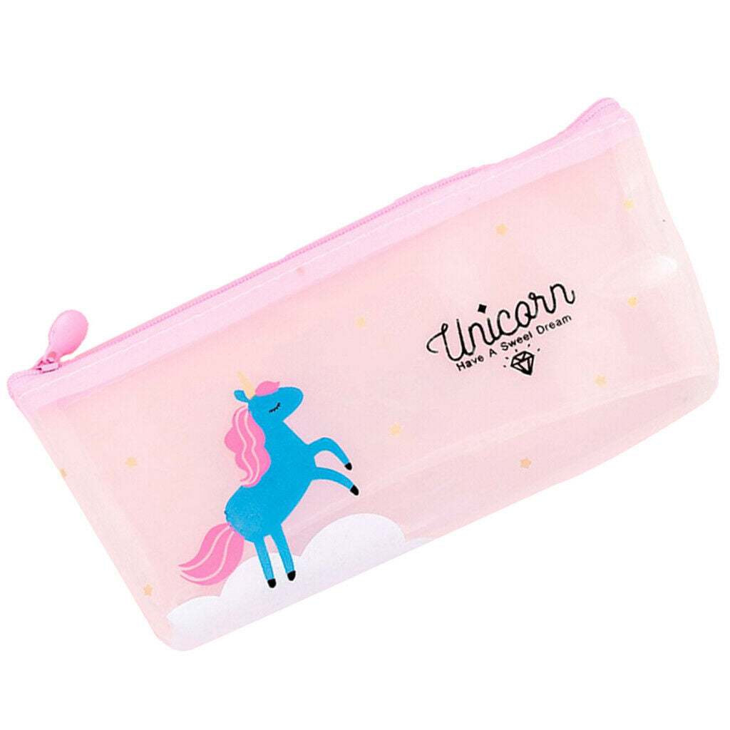 Pencil Case Pencil Bag Pencil box Stationery School Office Supplies White