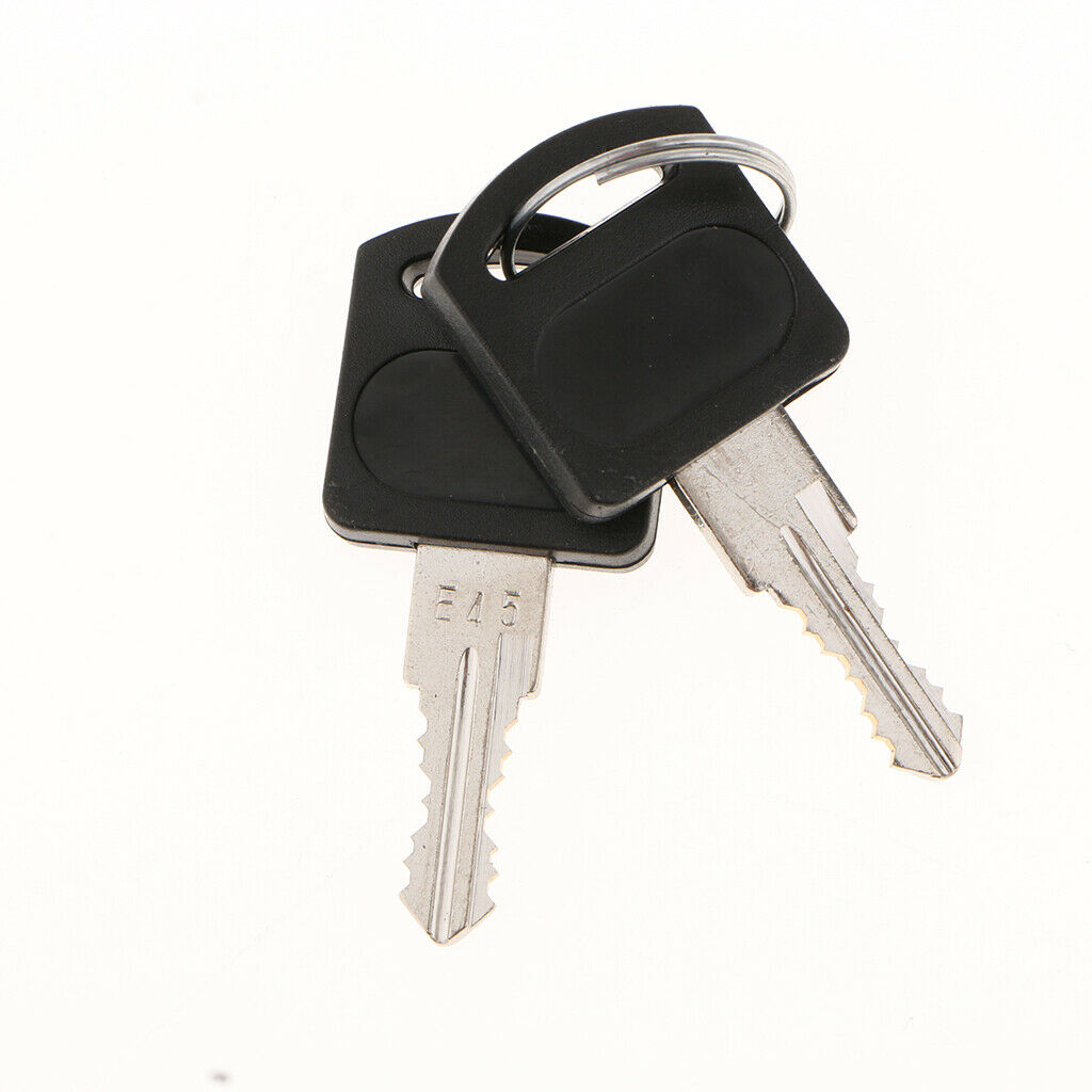 Stainless Steel Car RV Trailer Camper Handle Locking Door Latch w/ Keys Set