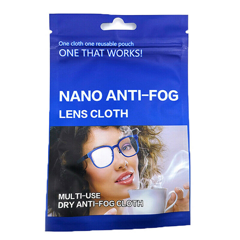 Reusable Anti-Fog Lens Wipes Glasses Len Cloth Car Rearview Mirror Defogger