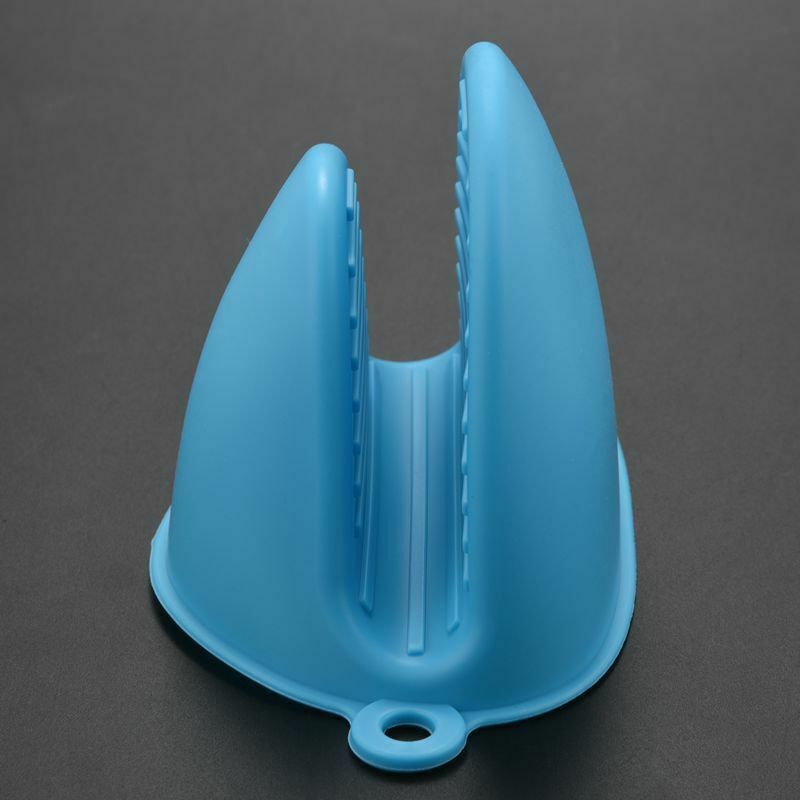 1X(Oven Mitts Silicone Heat Resistant Pinch Mitts, Cooking Pinch Grips, Pot Ho7)