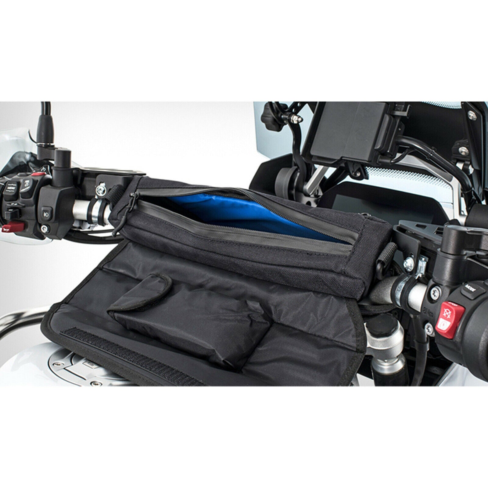 Linen Motorcycle Handlebar Bag for BMW R1200GS ADV S1000XR R1200R F850GS
