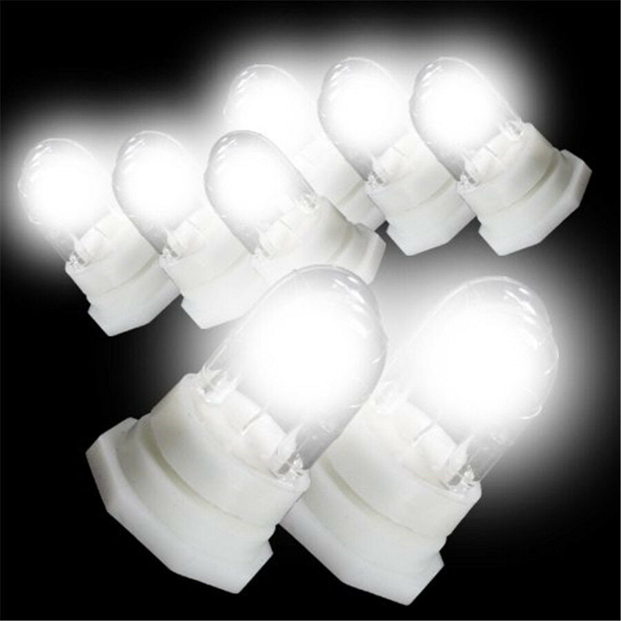 4Pcs White HID Hide A Way Flash Strobe Spare Replacement Bulbs Tube Light 12V