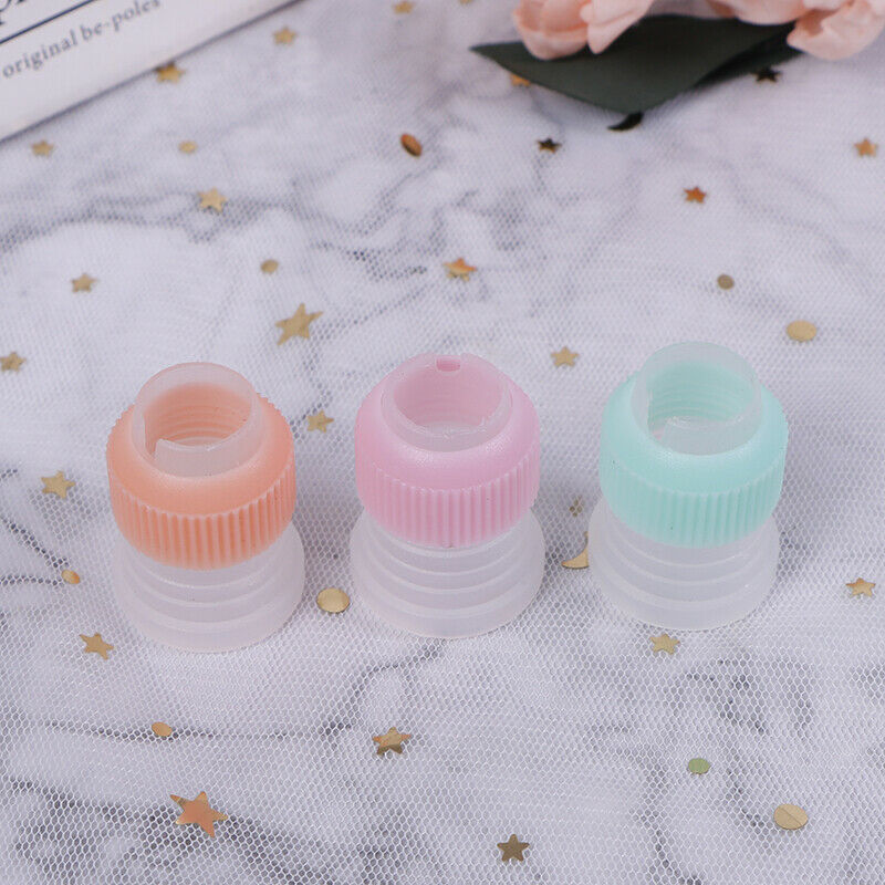 3 Pcs Butter tip converter Nozzle Connector Baking Tool For Cake Decorati.l8