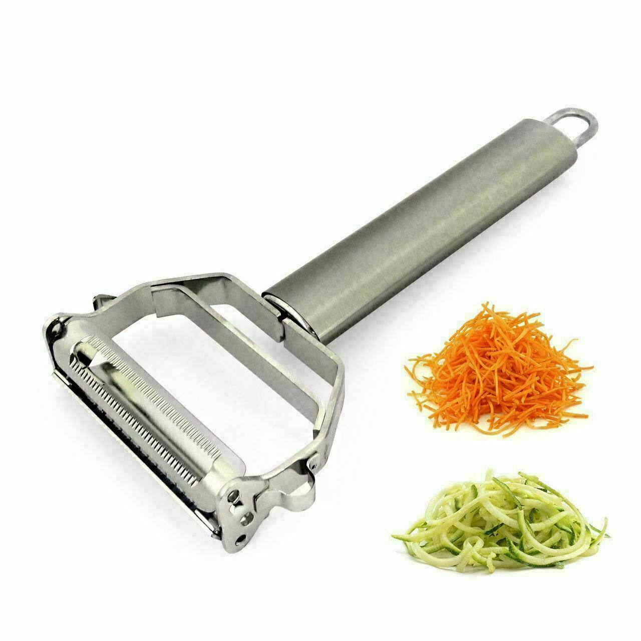 Stainless Steel Potato Peeler Vegetable Carrot Fruit Slicer Cutter Grater Tool.