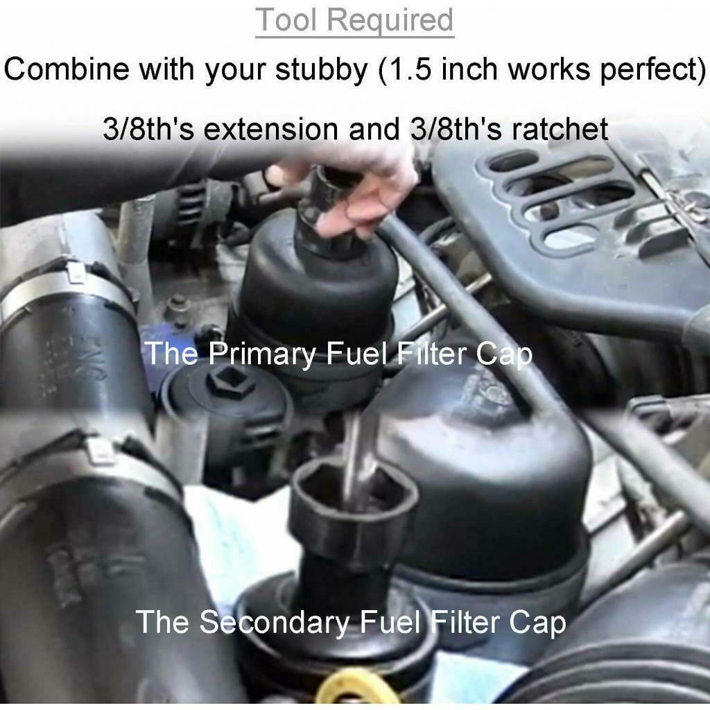 Oil Filter Socket Cap Remover Installer Assistant for 2003-2010 6.0L