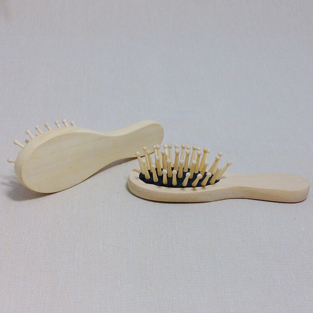 Prevalent Wooden Natural Bamboo Hair Vent Brush Keratin Care Massager Com.l8