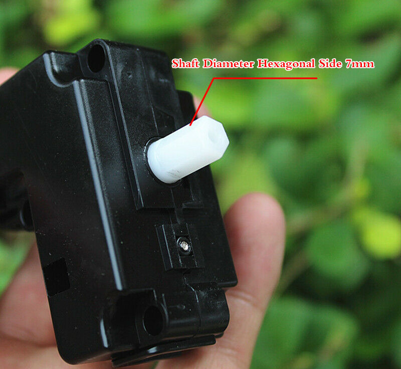 1pcs DC 7.4V 7-shaped gear motor intelligent robot suitable for voltage 3-7.4V