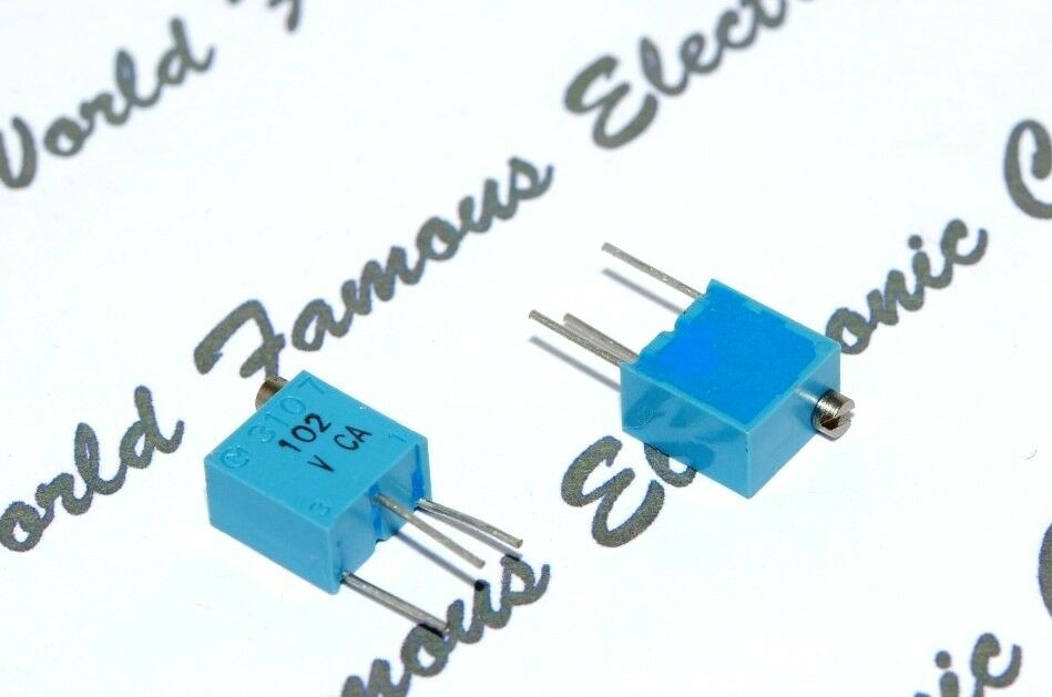 10pcs-Murata 1K Potentiometer 6mm - PV37W102A01B00 - POT3107W-1-102