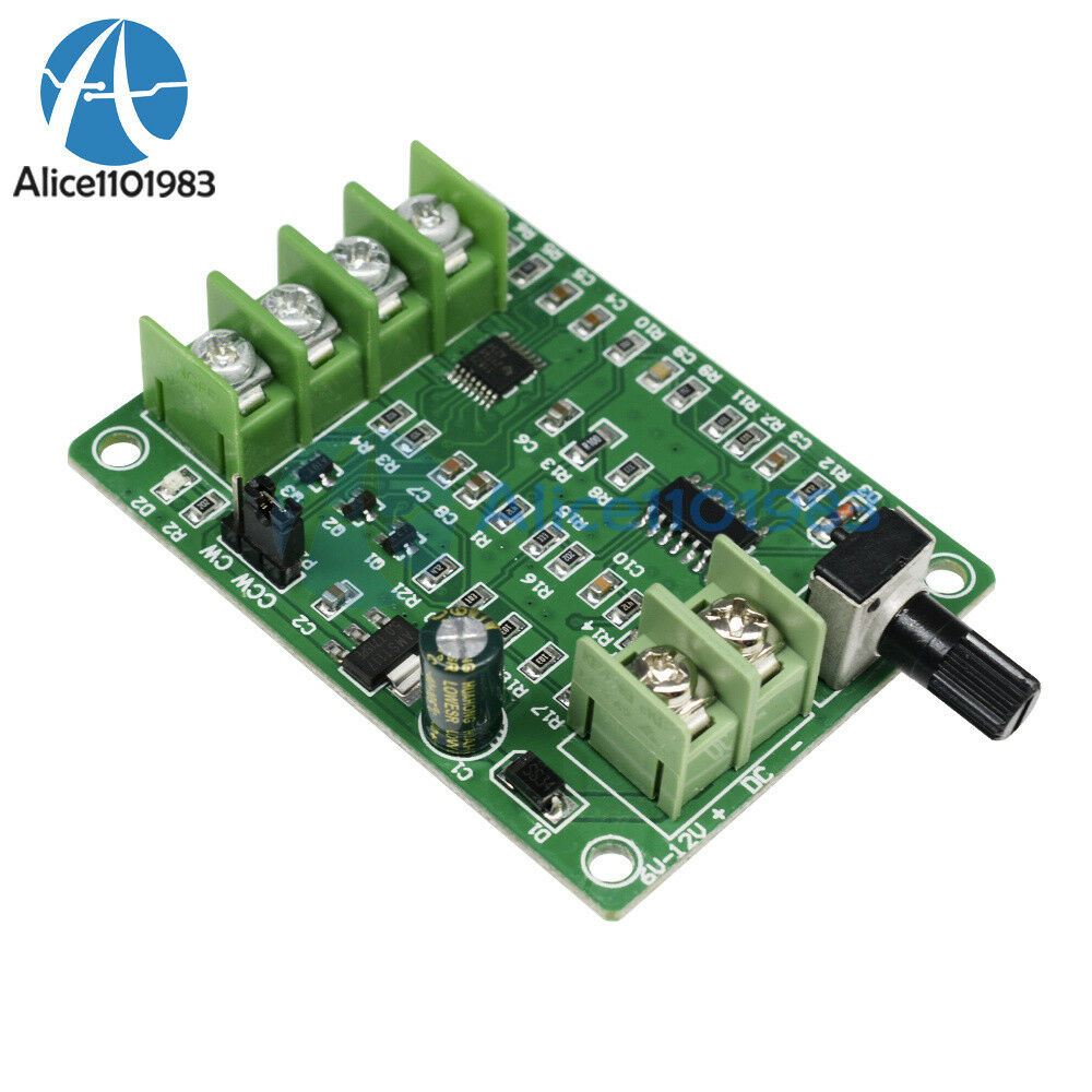 DC 5-12V Brushless Driver Board Controller For Hard Drive Motor 3/4 Wire