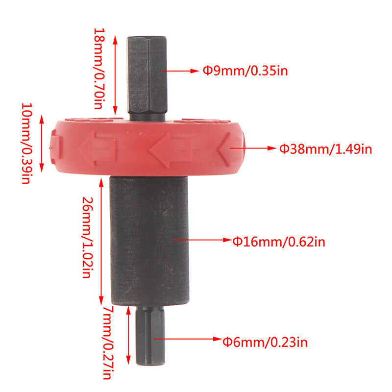 Fit for Troy Bilt JumpStart Electric Start Drill Bit Engine Easy Starter AdaBDA