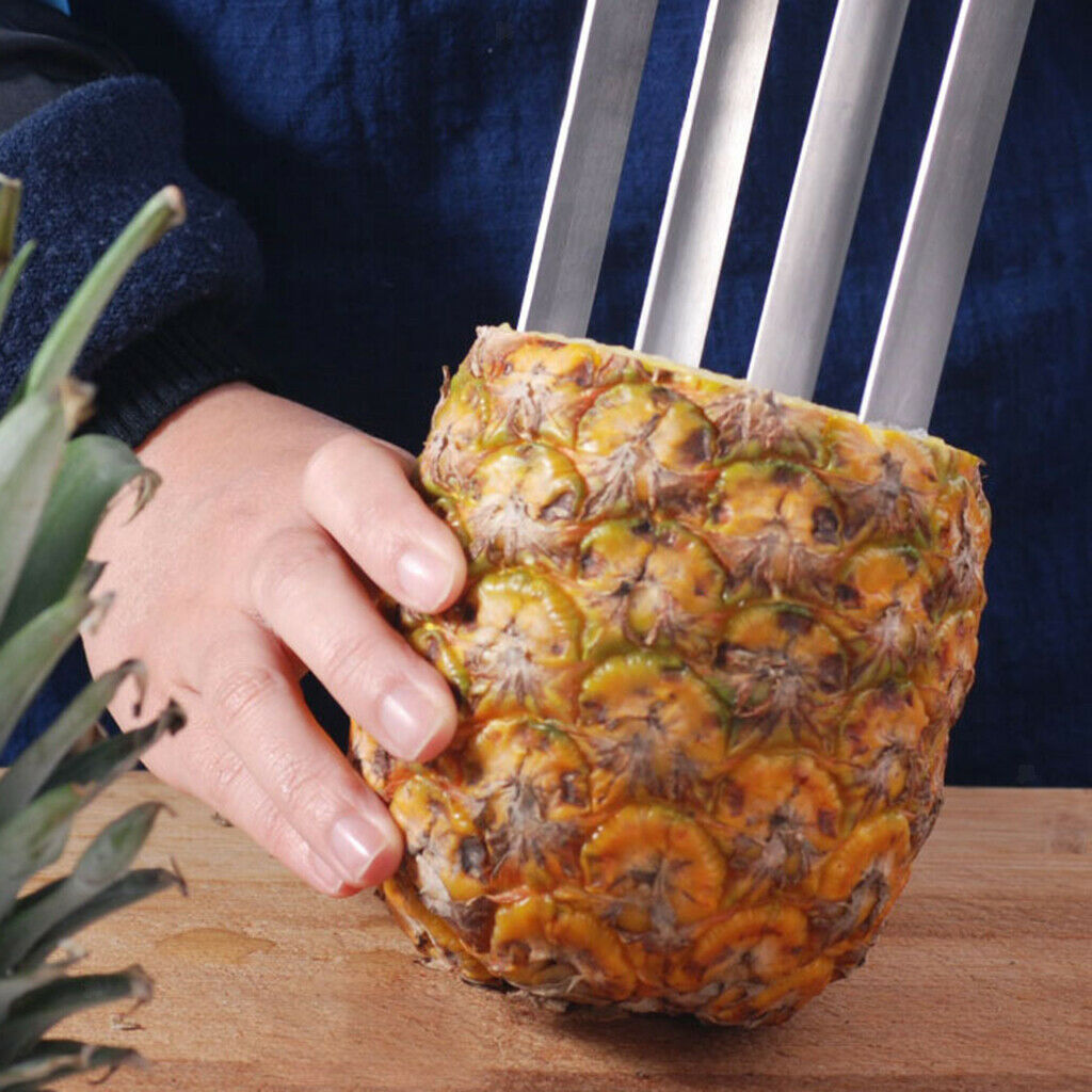 Practical Kitchen Tool Stainless Steel Fruit   Corer Slicer Cutter