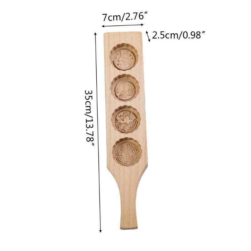 Moon Cake Molds Wooden Pastry Moulds Making Mung Bean Cake Sorbet Baking Gadgets