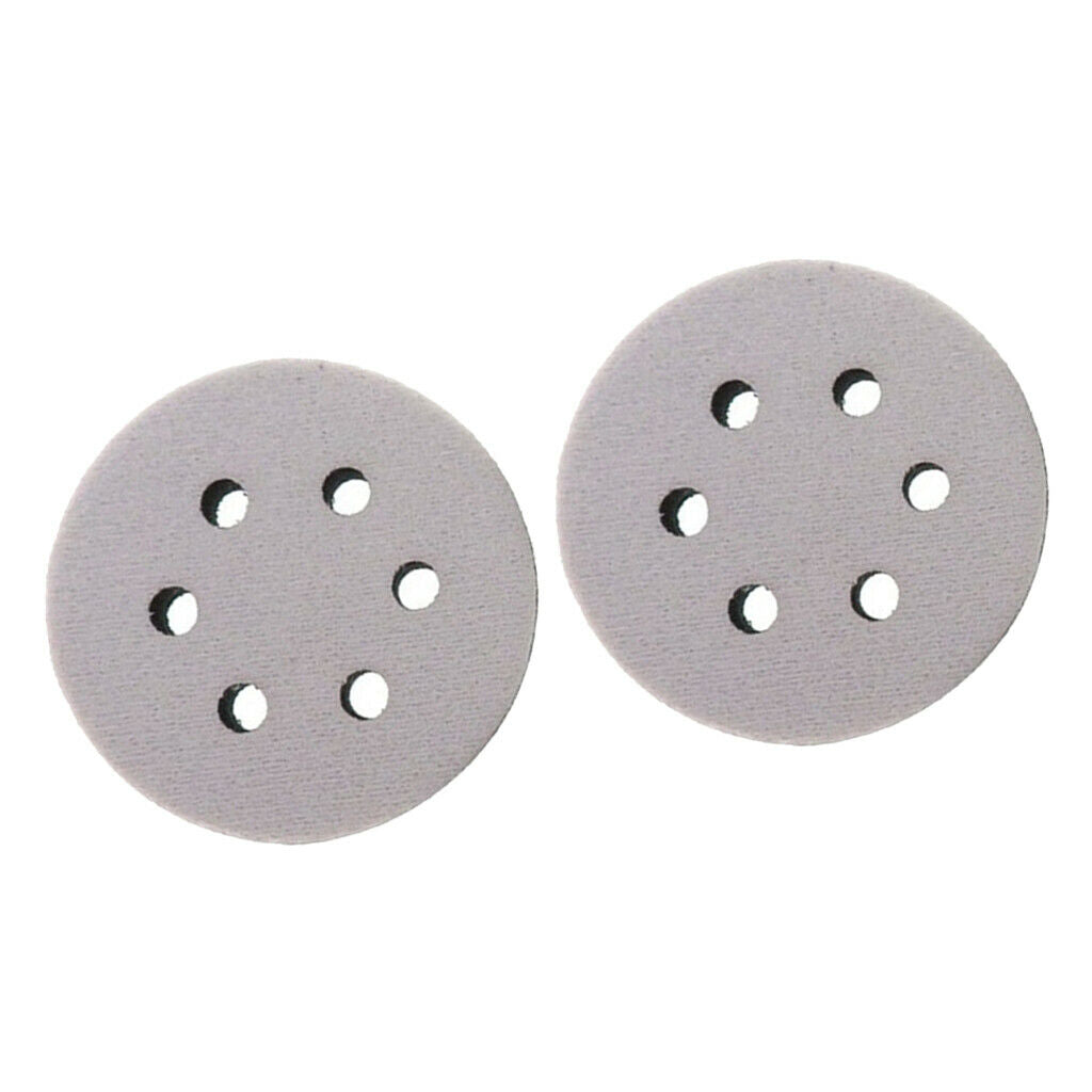 2x 3" Polishing Pad Soft Sponge Interface Buffer Pad Polishing Buffing Pads