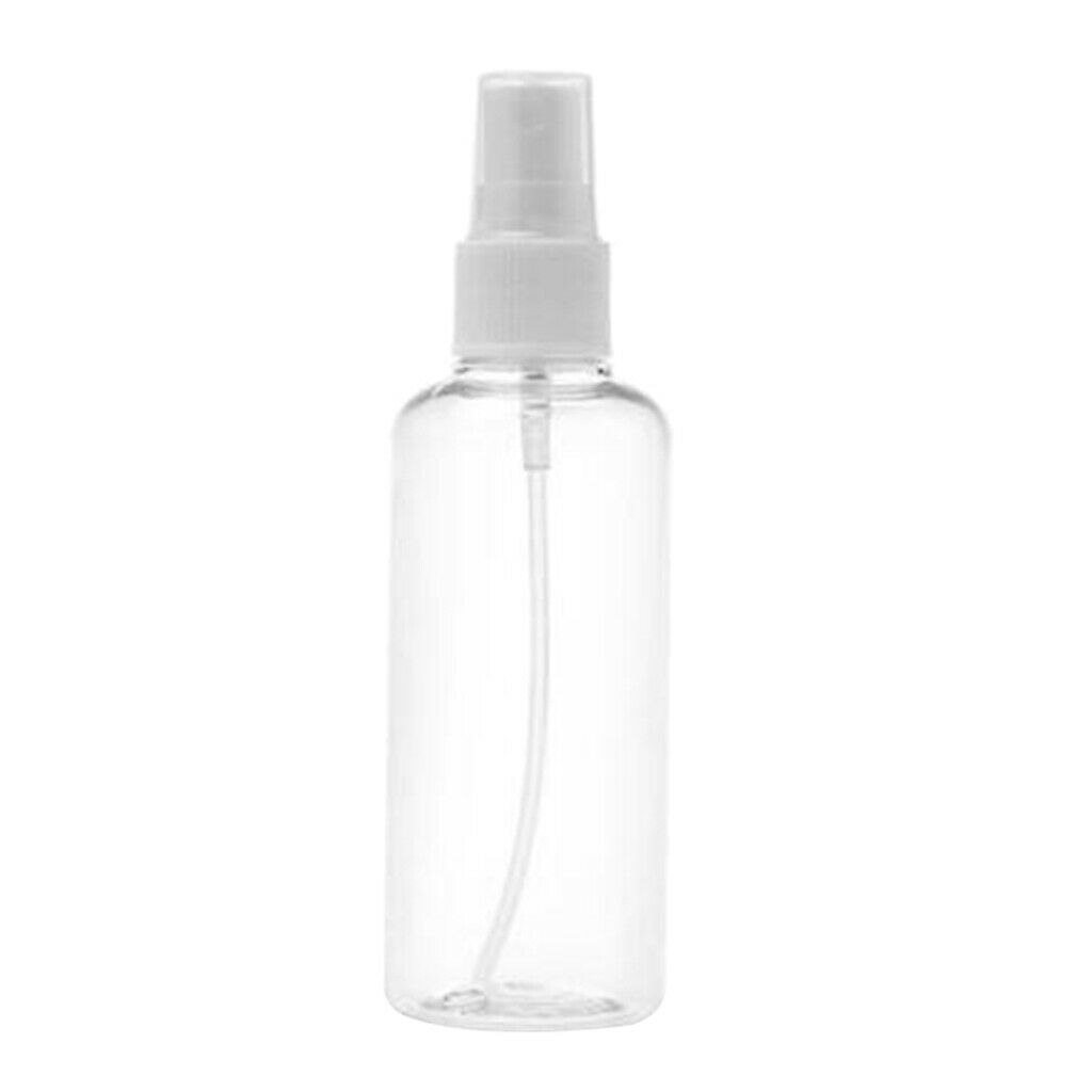 50Pcs 100ml Refillable Fine Mist Cosmetic Bottles Pump for Travel Smaple  Size
