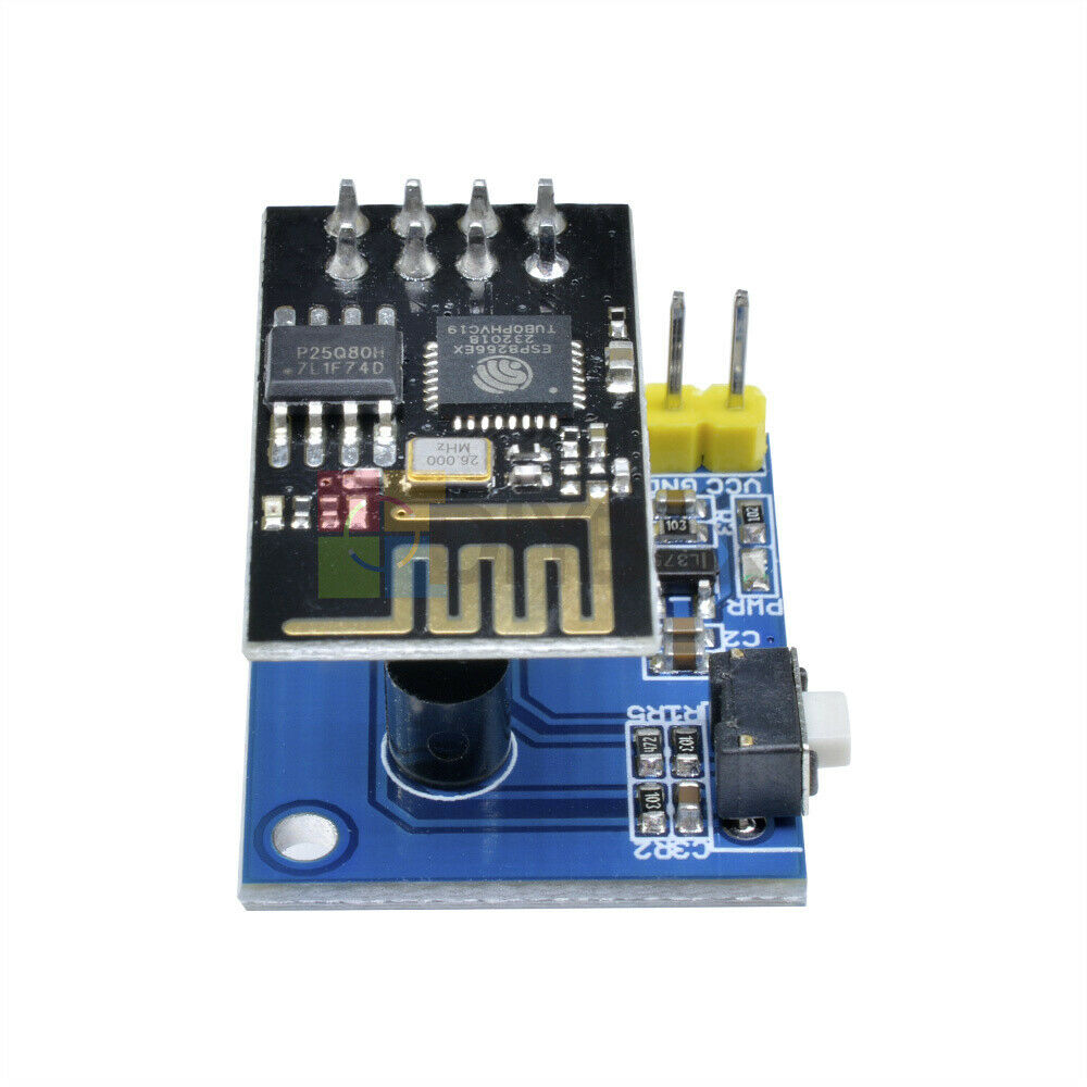 ESP8266 ESP-01 Wireless WIFI Transceiver Board DS18B20 Temperature Sensor Module