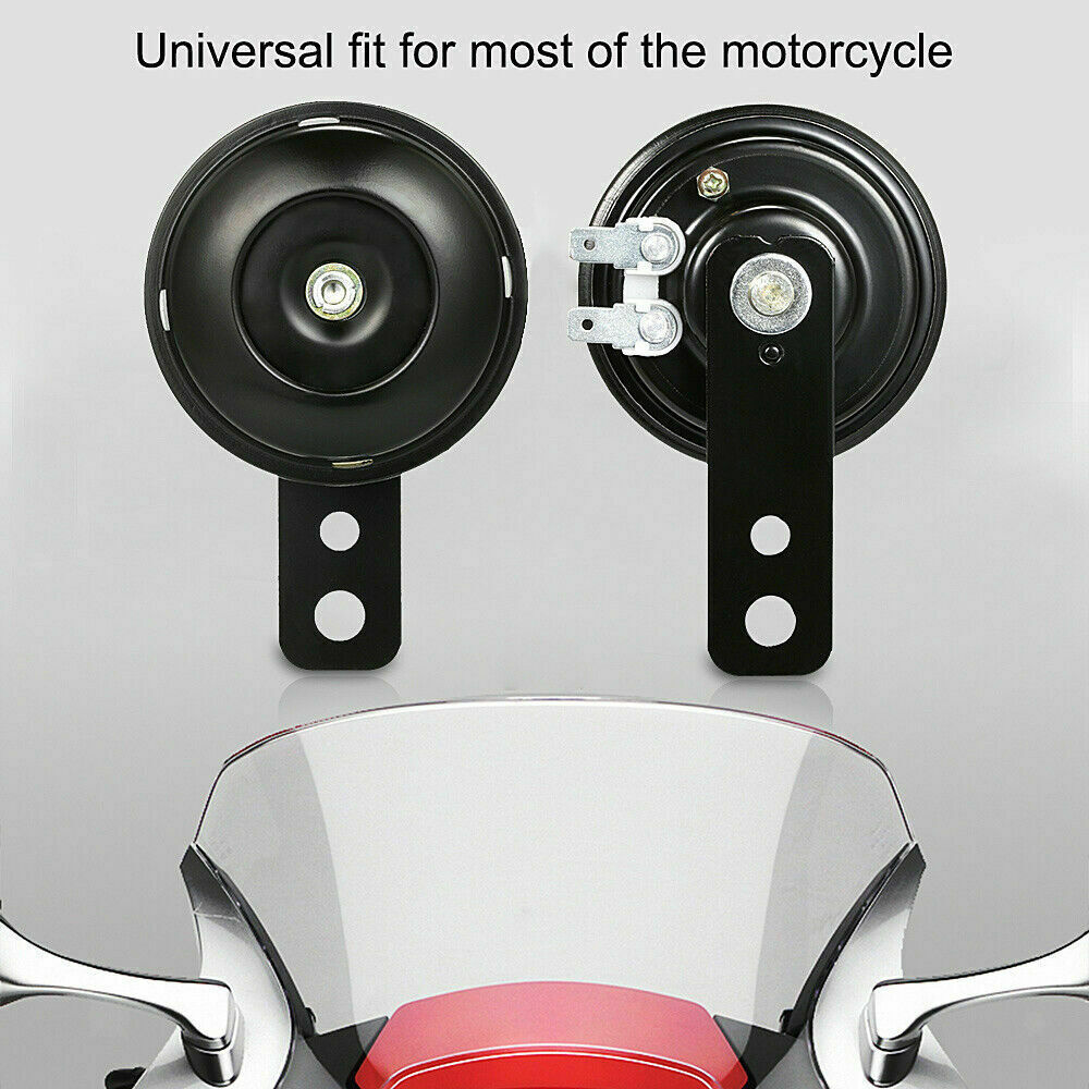 DC12V 1.5A Waterproof Cover Horn Horn 110DB with holder for motorcycle scooters