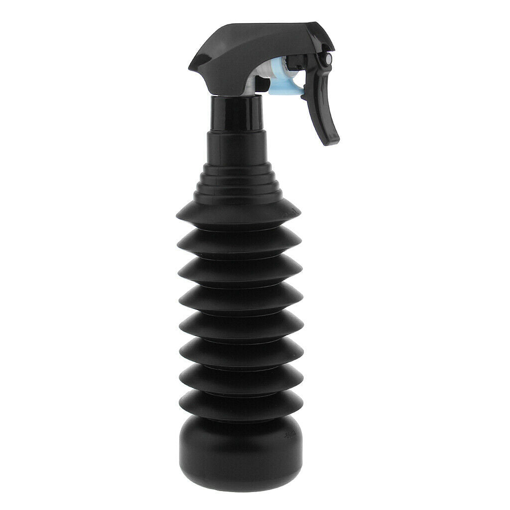 410ml Foldable Flexible Hair Salon Hairdressing   Spray Bottle Black