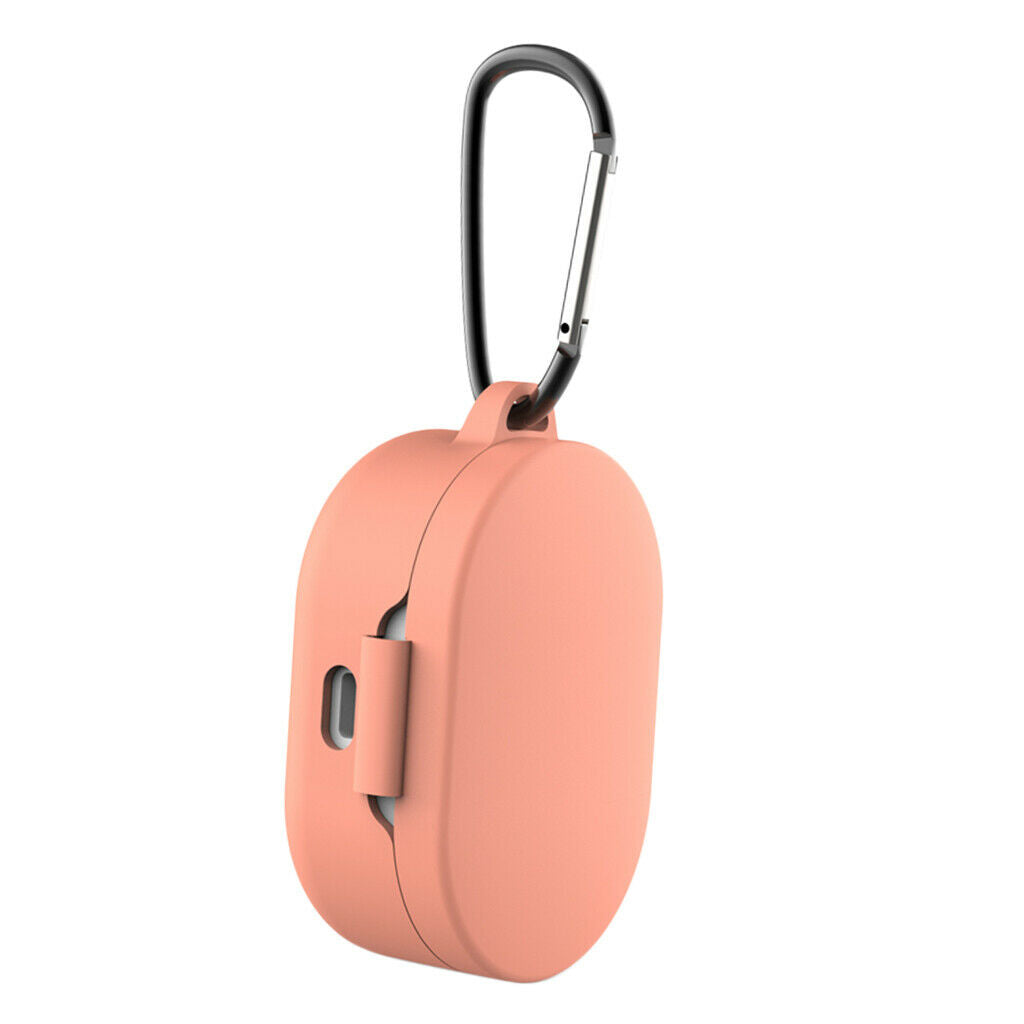 2pcs Earphone Case Protective Case Cover with Anti-lost Buckle Headsets Parts