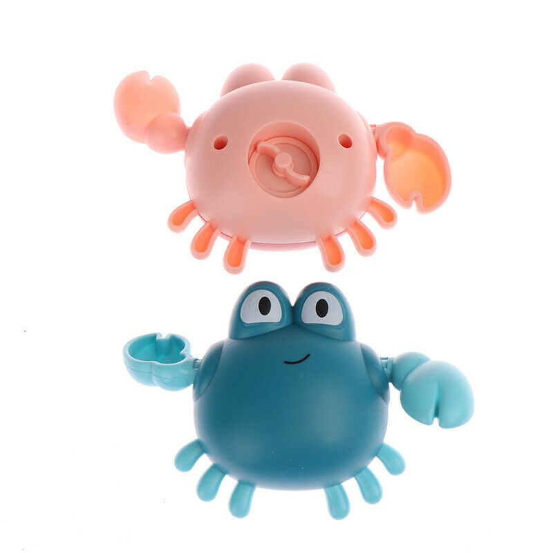 1Pc Baby Bath Toys Cute Crab Classic Baby Water Toys Infant Swim Clockwork  Qx