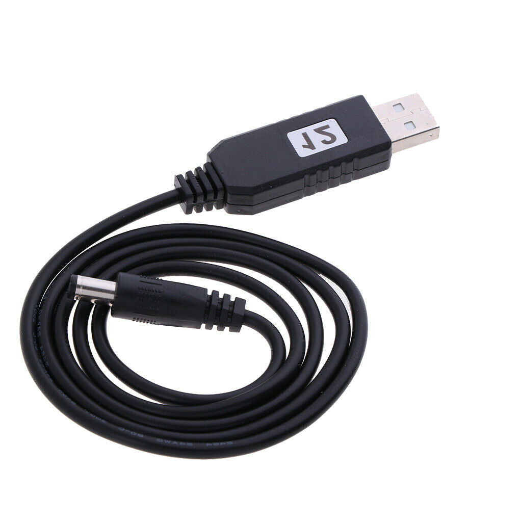 DC 5V to DC 12V USB Voltage Step Up Converter Cable with DC Jack 5.5x2.1mm