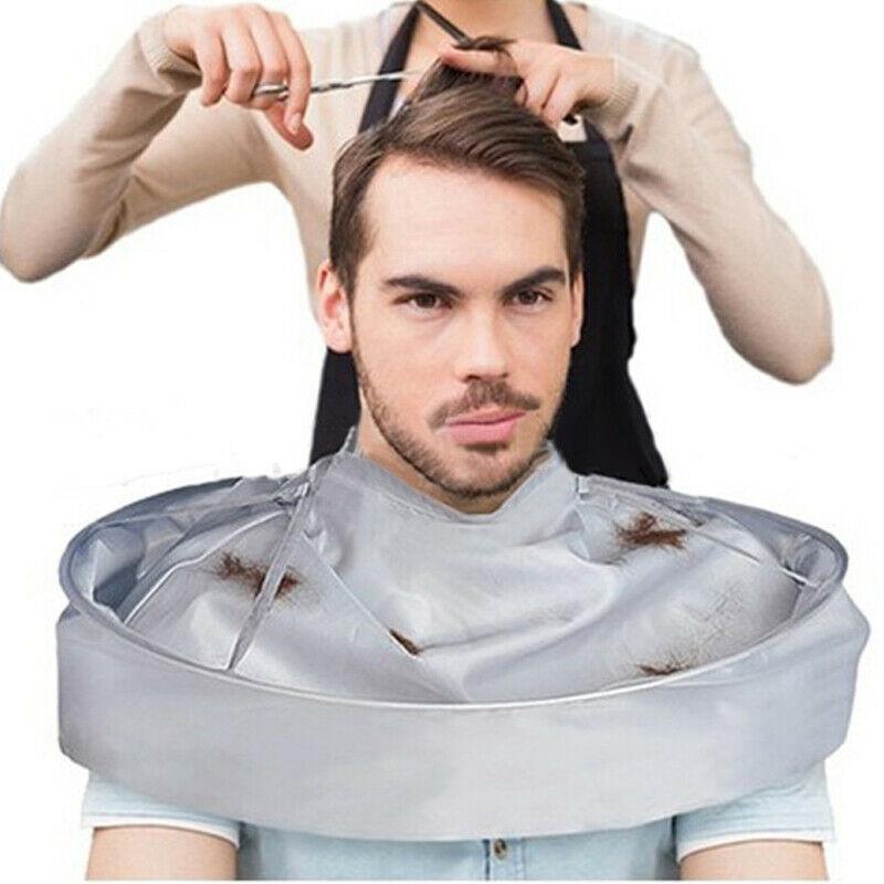 Foldable Hair Cutting Cloak Umbrella Cape Gown Cloth Salon Barbers Hairdressing